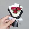 Yousheng Artificial Flower Compact Design Fragrance Deodorizer Romantic Roses Dried Flowers Car Air Vent Freshener Auto Scent