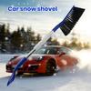 Detachable Car Snow Shovel 2 in 1 Car Snow Brush Portable Car Windows Snow Cleaner