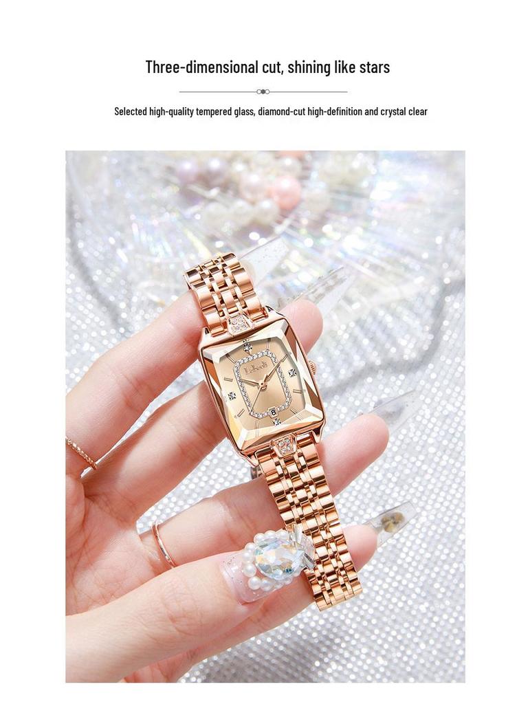 Laboli Neue Damen-Quarzuhr - High-End Vielseitiger Wasserdichter Stil