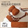 Sweet Wind 2025 New Bow Cotton Slippers Winter Cute Home Baotou Cotton Shoes Household