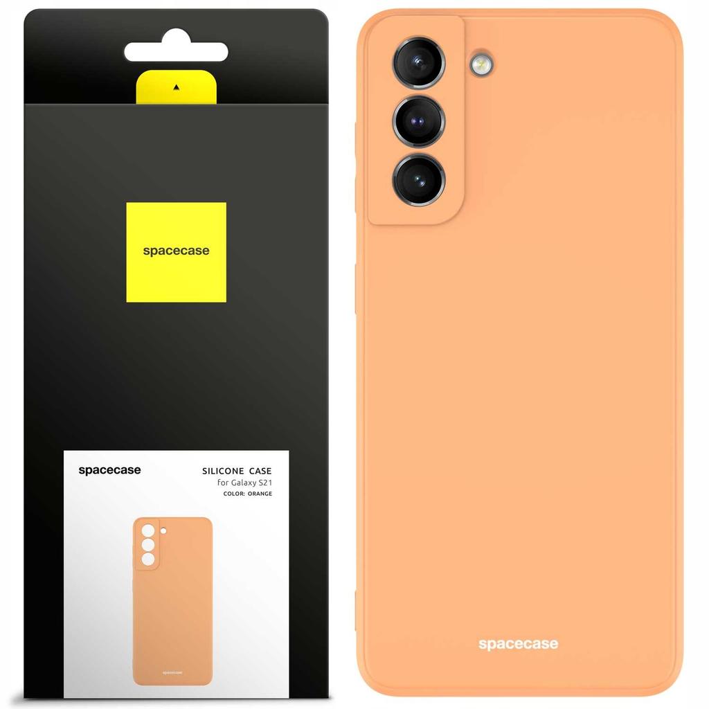 Sc Silicone Case Galaxy S21 Orange
