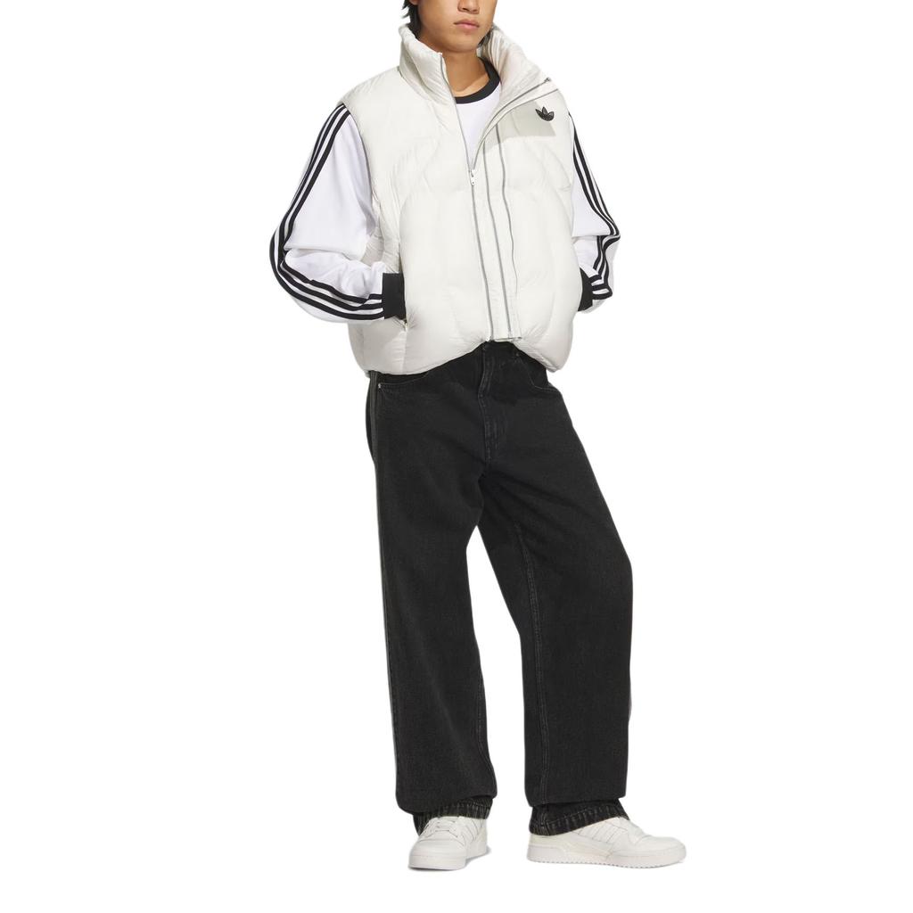 adidas Originals X Gali Collaborazione Collo Alto Vestibilità Larga Zip Caldo Piumino d'Anatra Senza Maniche Gilet Unisex Gilet KS8233