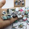 20 Stück 1:12 Puppenhaus Miniatur Buch Comic Buch kleine Bücher Mini Modell Kinder Rollenspiel Spielzeug Puppenhaus Zubehör