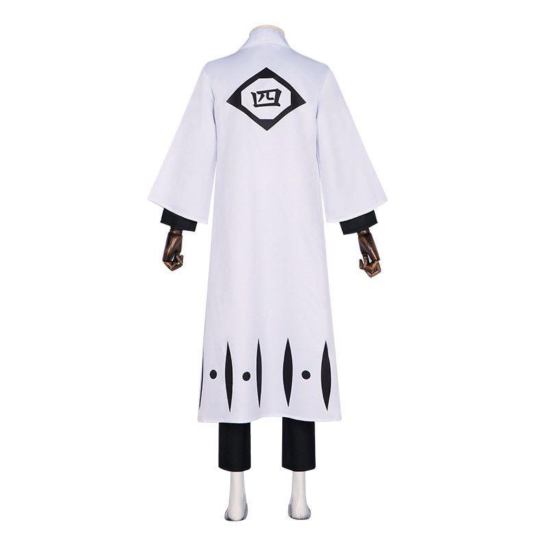 Bleach Kurosaki Ichigo Cosplay Costume Bleach Captain Ichigo Uniform Haori Set Cosplay Halloween Performance Costume
