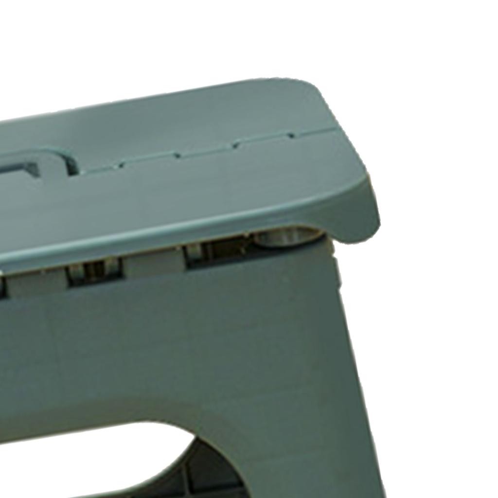 Kids Stool Plastic Portable Folding 100kg Load Bearing Lightweight Step Stool for Camping Picnic