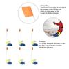 6pack Ice Fishing Gear with Durability Sleds Base and Fishing Flags for Enhances Outdoor Angling Experience