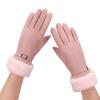 Warme Handschuhe Damen Winter Outdoor Reisen Winddicht Verdickter Stoff Wärmespeicherung Touchscreen Kaltes Radfahren Warme Handschuhe