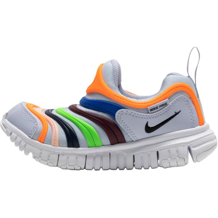 

New Nike Dynamo Free Abrasion Resistant Breathable Low top Casual Shoes Gray Kids 343738-032 31