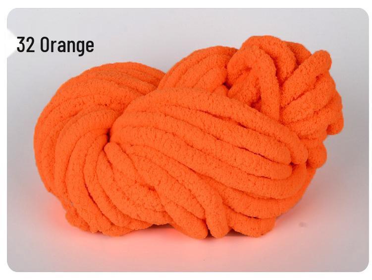 Winter DIY Super Dicke Isländische Wolle Handgewebter Schal & Mütze Garn