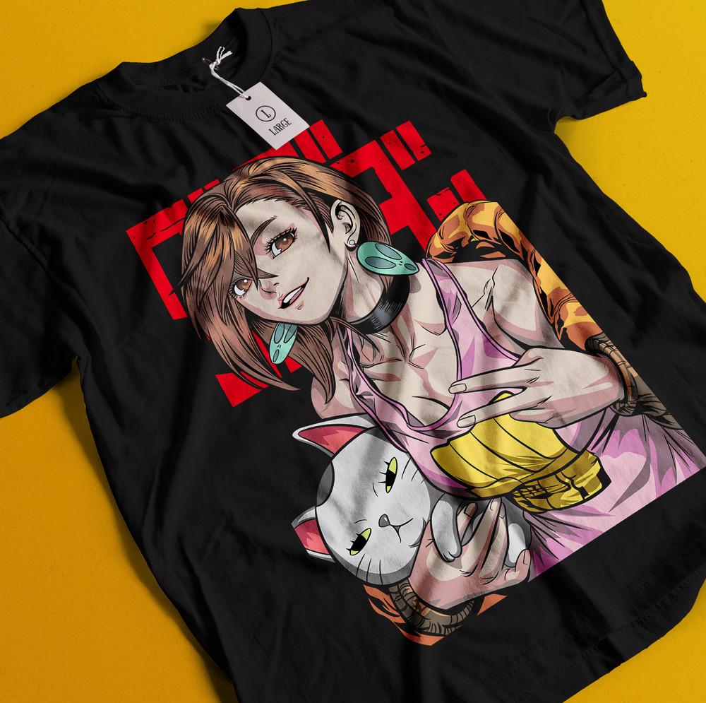 

Футболка Dan Da Dan Футболка Окарун Футболка Момо Аясэ Футболка Кен Футболка Турбо Джин Айра Сэйко 4XL