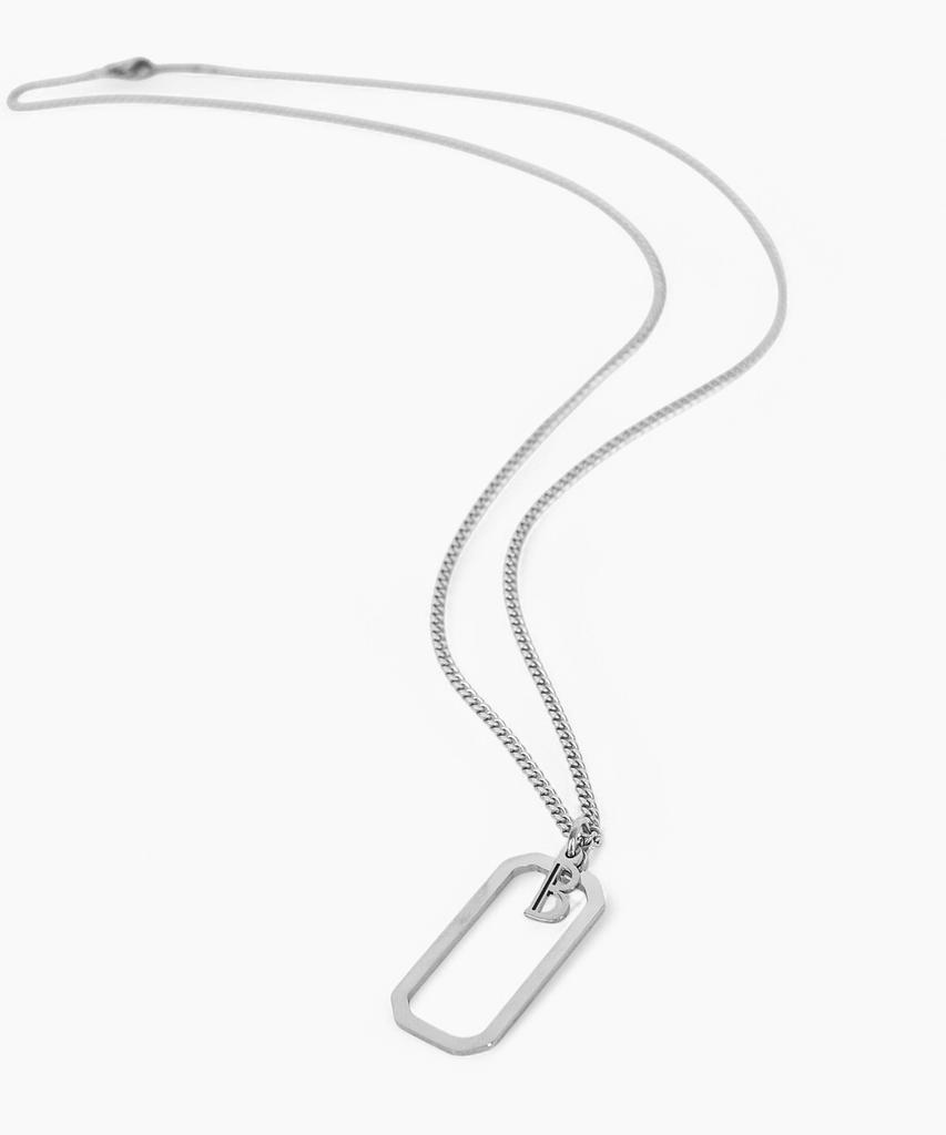 Bassclef Men'S Necklace Simple Pendant Surgical Clef Octa B