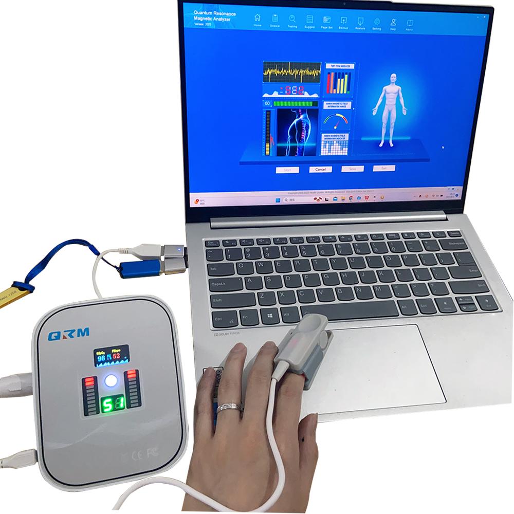 New Quantum Resonance Magnetic Health Analyzer 11 Generation Body Analyzer for Hand Touch Multi-language Sub-health Test for Home with Digital Display