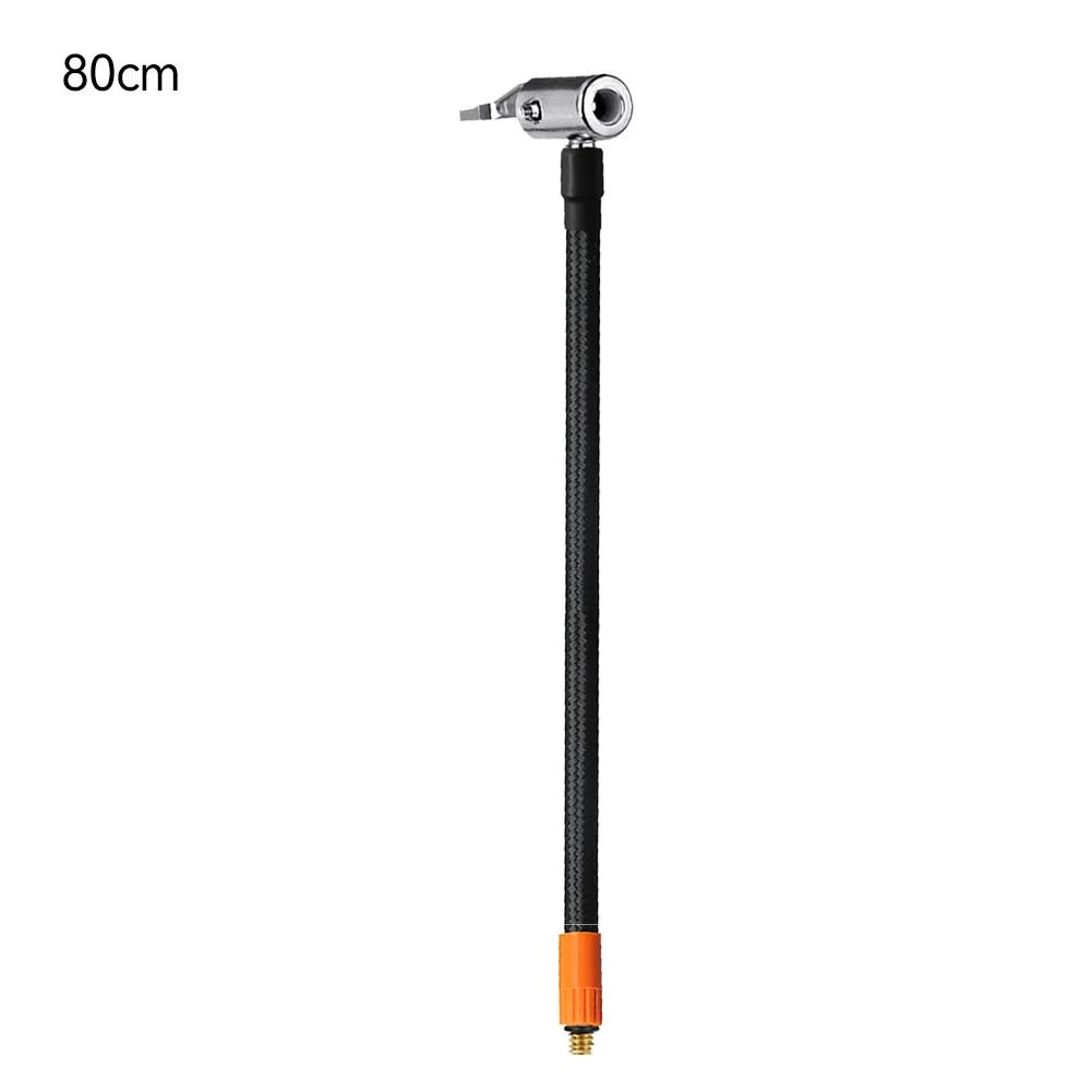 Car Tire Air Inflator Hose M6 Locking Air Chuck With Standard Tire Valve Fine Thread Inflation Hose Adapter Quick Inflation Part