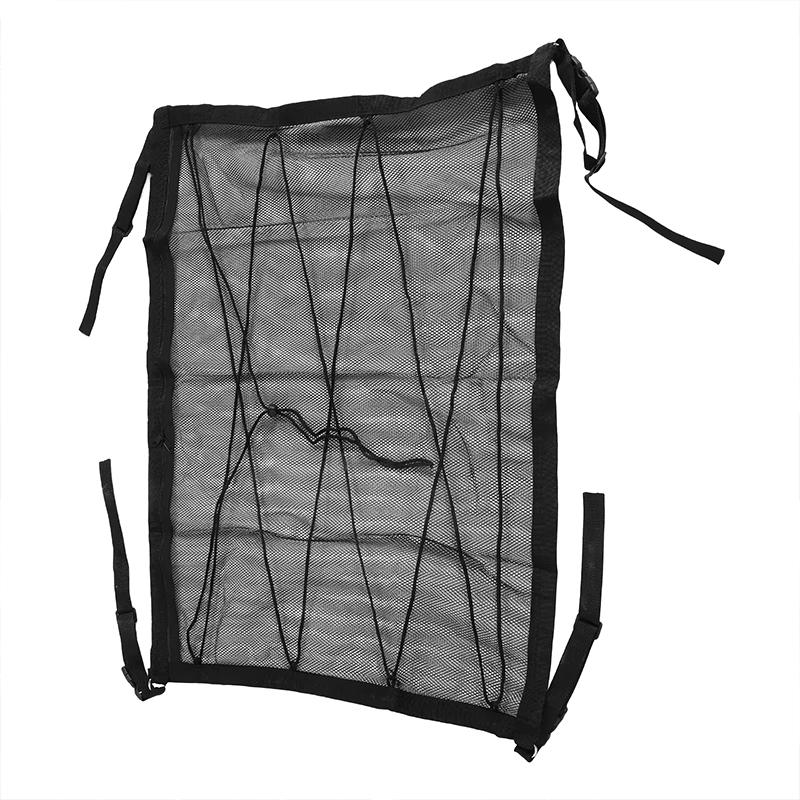 1PC Storage Net Space-saving Storage Top Net Luggage Net Polyester Car Mesh Bag Convenient Car Supplies Hanging Type Car Mesh Bag