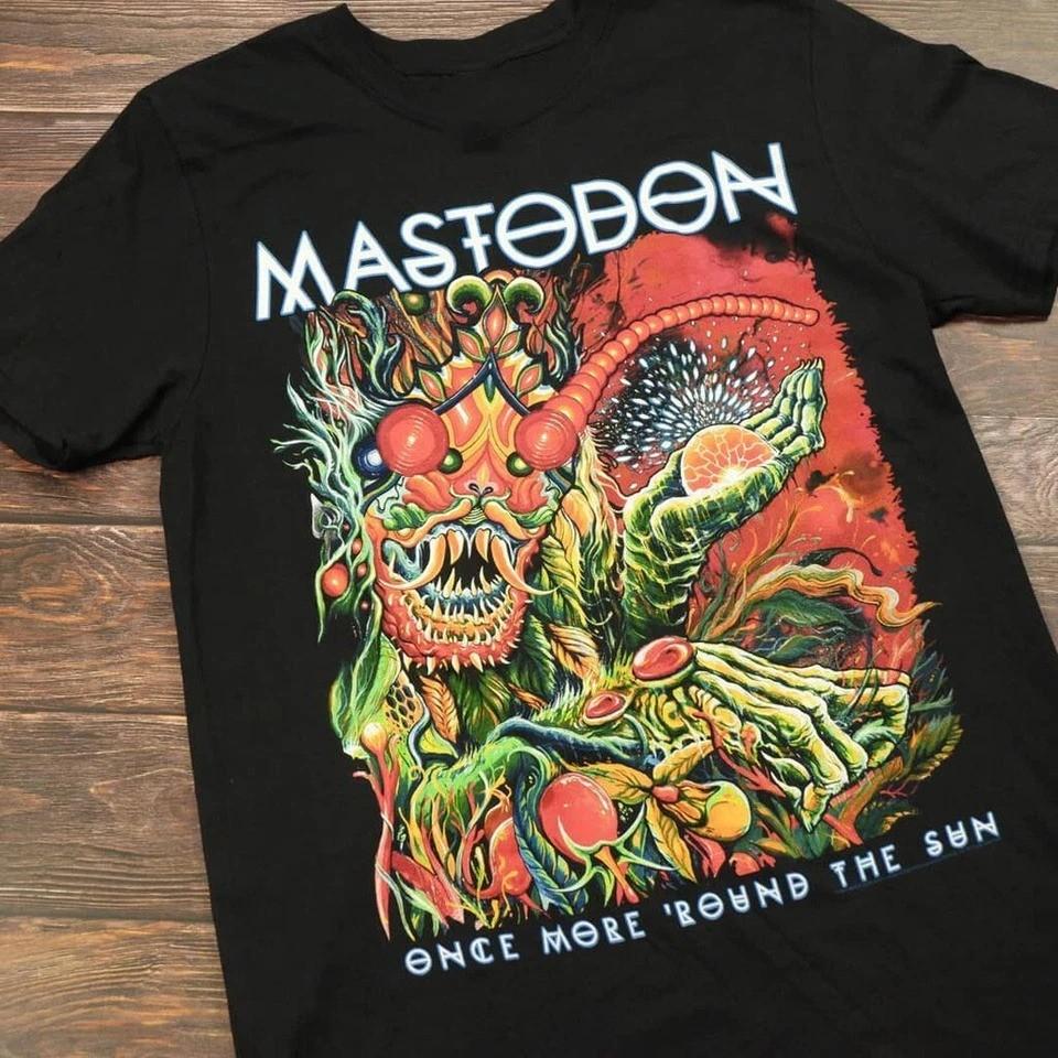 VTG Mastodon T-shirt Black Cotton Tee All Sizes Shirt Fan PP2362 Unisex T-Shirt XXXXL