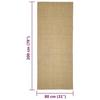 VidaXL Tapis en sisal pour griffoir 80x200 cm 3203417