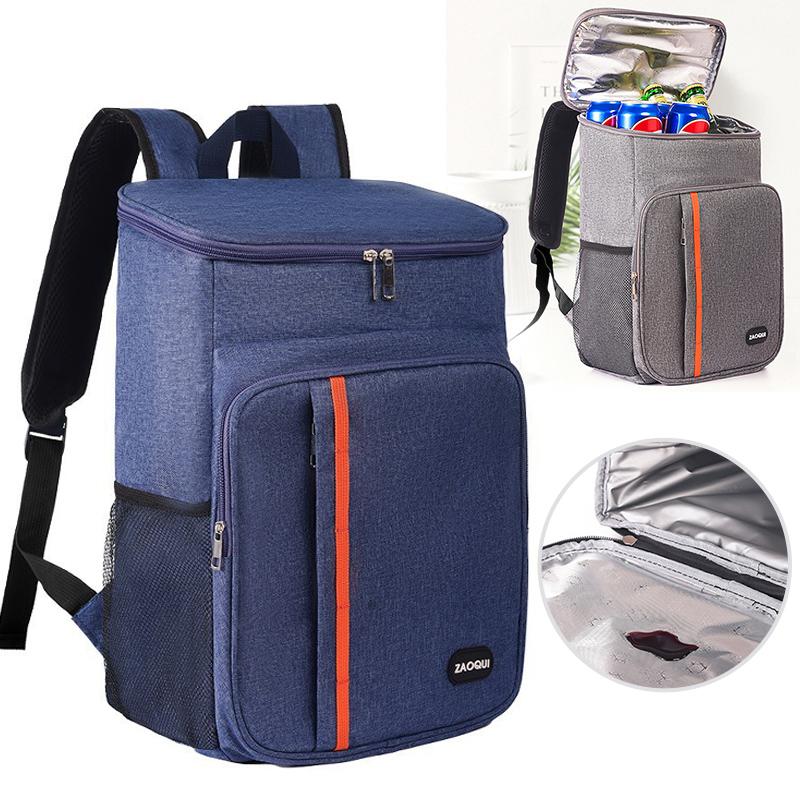 Picnic Backpack Shoulder Insulation Bag Outdoor Ice Bag Thickened Insulation Backpack Leak-proof Picnic Bag 1555₽