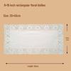 Wutuo Rectangular Lace Greaseproof Doilies