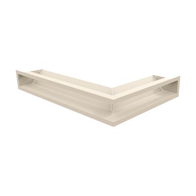 Vent Cover LUFT Corner Left 60x40x9 Cream