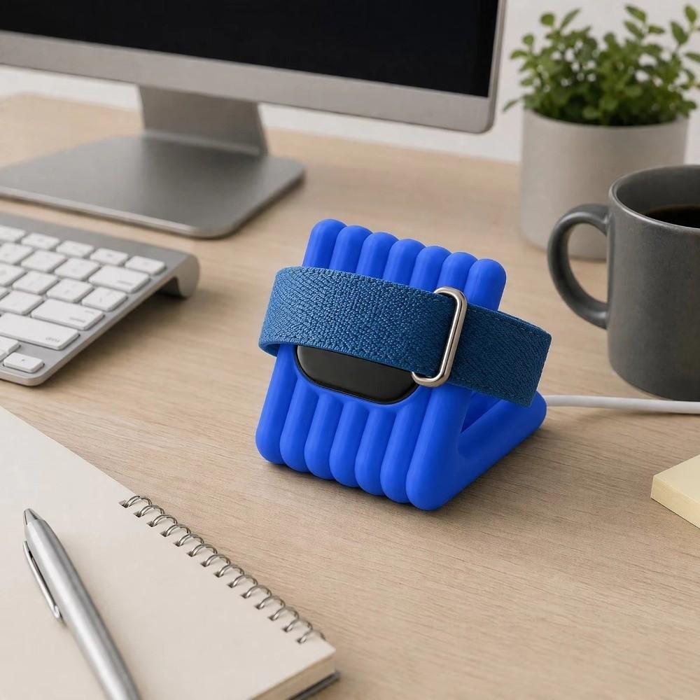 3D-printet Fitness Tracker Opladningsstander Kabelføring Lodret Visning Skrivebordsopladerholder Kompakt Bærbar