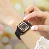 Quadratische Paar-Ausdruckspaar-Quarzuhr, neue klassische Uhr für Männer und Frauen