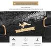 Women's 2025 Fashion Crocodile Texture Handbag: Stylish Single-Shoulder Crossbody Bag