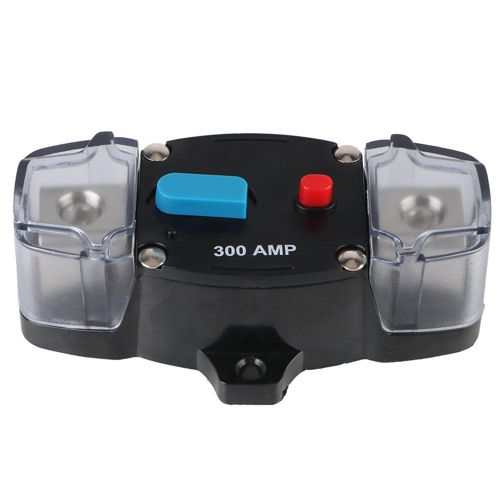 

Автоматический выключатель 12 В-48 В для автомобиля, грузовика, аудиоусилителя, автоматический выключатель, адаптер 4GA, держатель предохранителя 300 А, сброс страховки