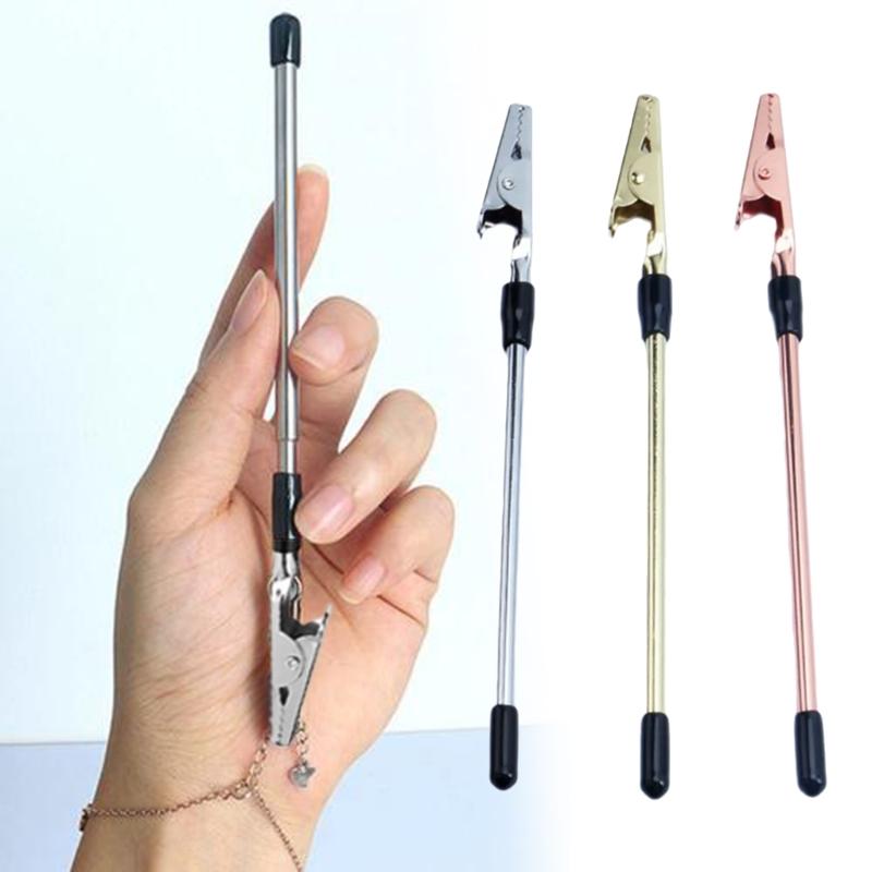 Set of 3 Jewelry Clasp Assistance Device Practical Bracelet Fastener Tools Necklace Putting On Aid for Women Girls