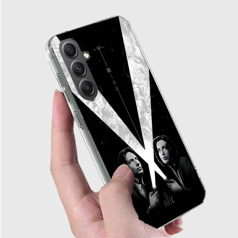 The X Files I Want to Believe Phone Case for Samsung A16 A26 A36 A56 A17 A37 A57 A07 A06 A02S A03 A04S A05S Galaxy Note 20 10 A5