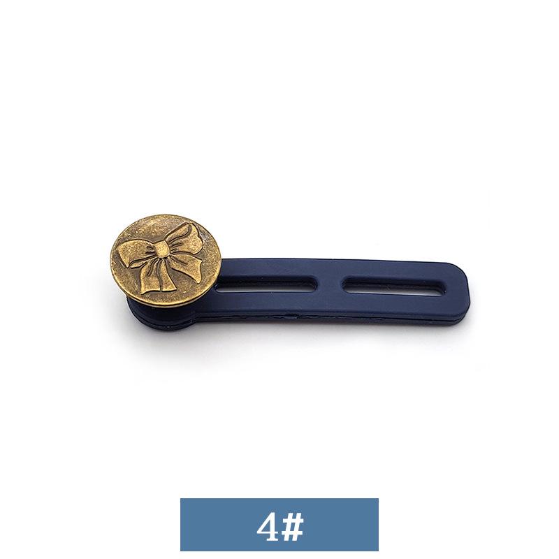 Adjustable Metal Waist Extension Buckle for Jeans