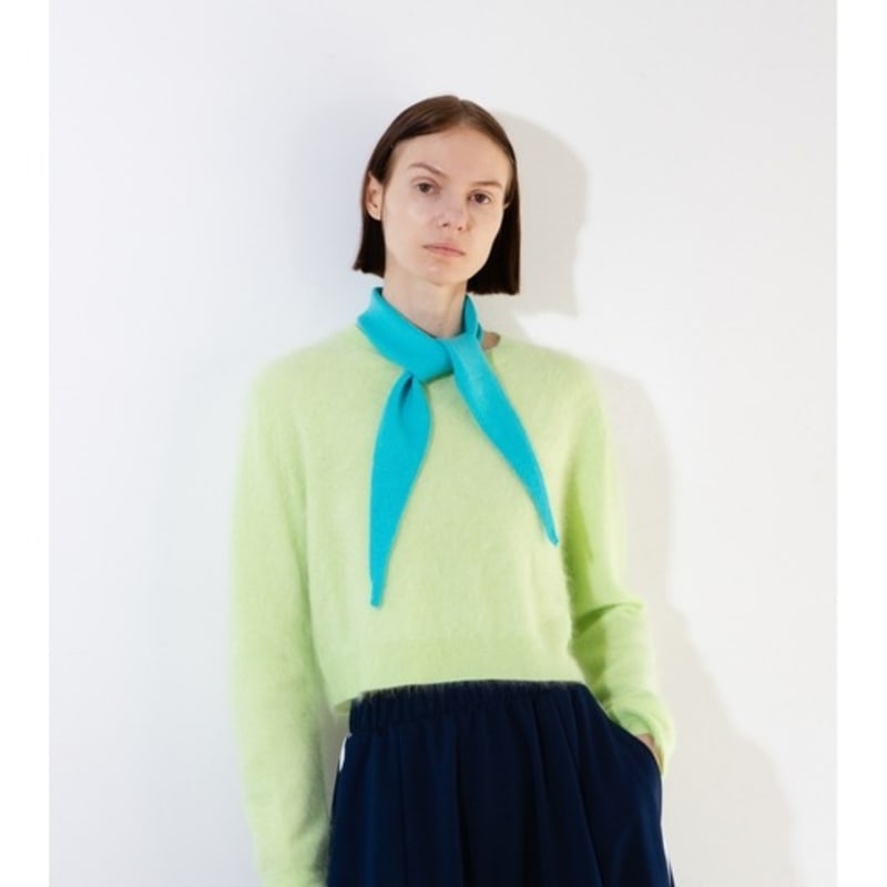 Pure Cashmere NYC Mini Scarf_French Blue