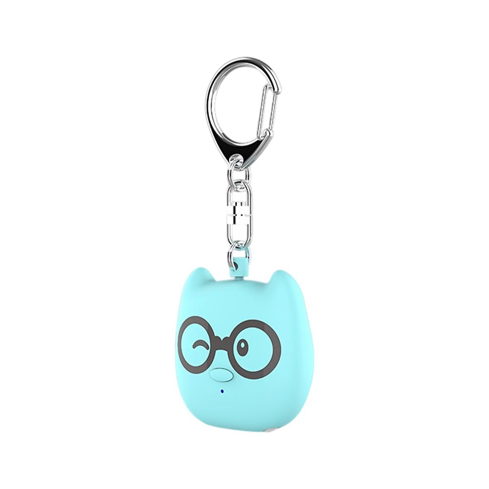 Cute Personal Self Defense Alarm 130db Self Defense Siren Safety Alarm For Women Girl Personal Keychain Alarm Rechargeable