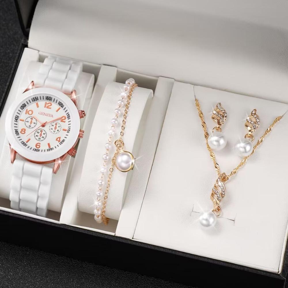 Premium Watch, Simple Classic Imitation Leather Strap Watch Women's Suit