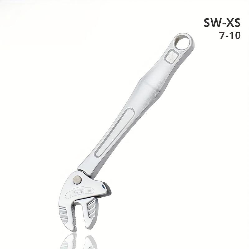 Прочный Промышленный Клещевой Ключ Саморегулирующийся Трещоточный Широкие Губки для Автомобильной Трубопроводной Промышленности