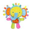 Baby Fill In Soft Plush Toy Cartoon Animal Elephant Monkey Plush Bell Rattles Toy Children Placation Toy Sleeping Companion Toys