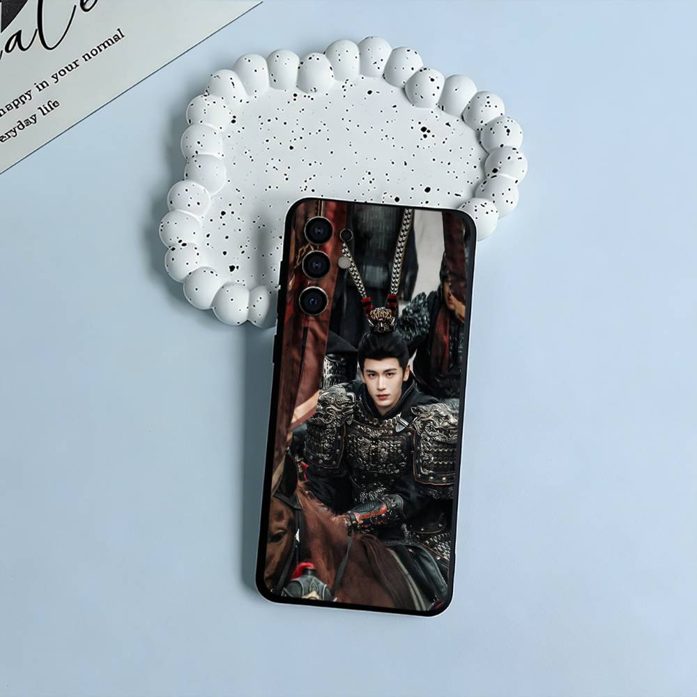 Zhang Linghe & Tian Xiwei Phone Case For Samsung S25,S24,S21,S22,S23,S30,Ultra,S20,Plus,Fe,Lite,Black Soft Silicone