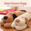Super Soft Washable Plush Dog Pillow - Cute Sleeping Doll for Men and Women
