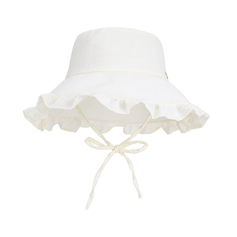 Sun Protection Fisherman Hat For Women With Large Brim And Breathable Polyester For Summer Outdoor Activities
