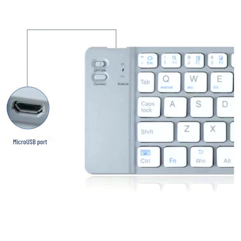 OLOEY Foldable Wireless Bluetooth Keyboard