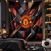 Wandbehang Tapisserie Manchester United Drucktuch für Wohnzimmer Schlafzimmer Heimdekoration