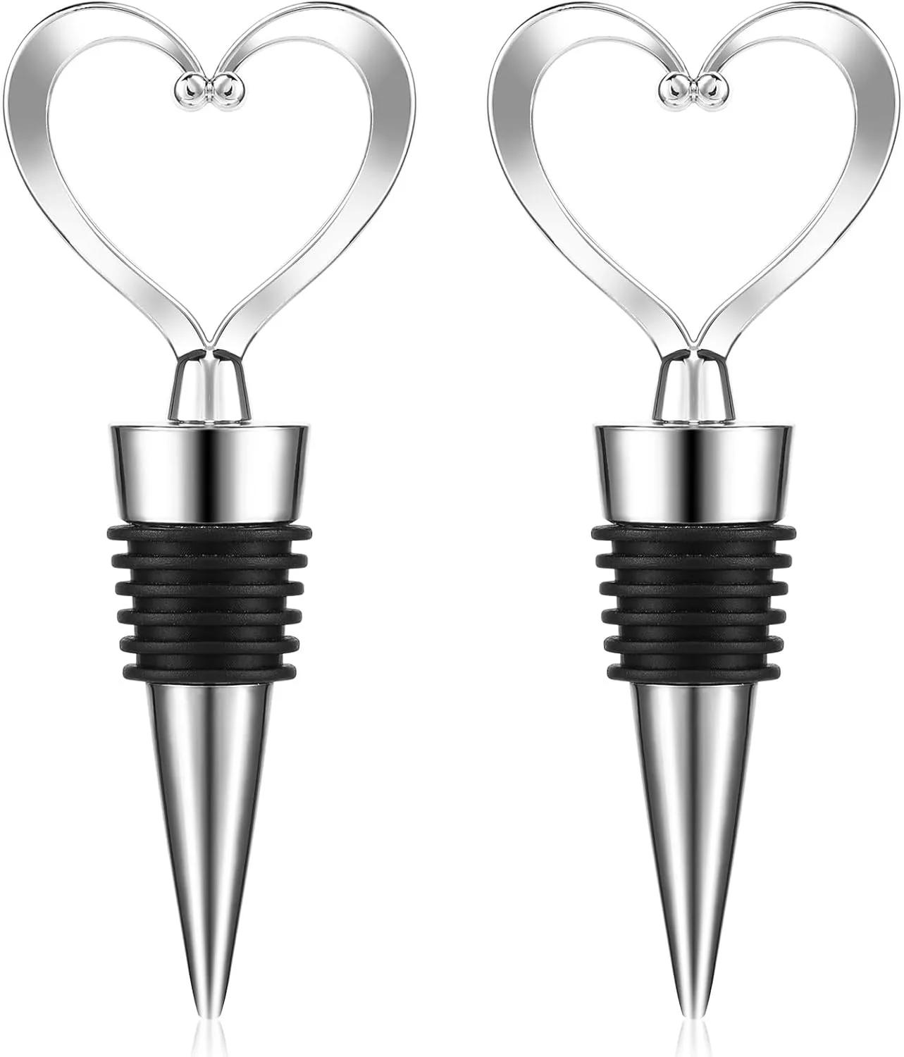 

Пробка для винной бутылки в форме сердца для красного вина, напитка шампанского, пива, пробка для хранения, свадебные сувениры, рождественские подарки для любителей вина