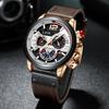 Outdoor Sport Watches for Men Fashion Business Leather Quartz Man Wristwatch Top Brand Luxury Waterproof Luminous Watch Men