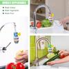 Anti-limescale Faucet Filter - AIMOONSA - 3 Pieces - Compatible with Standard Faucets - Long-lasting - Improves Taste