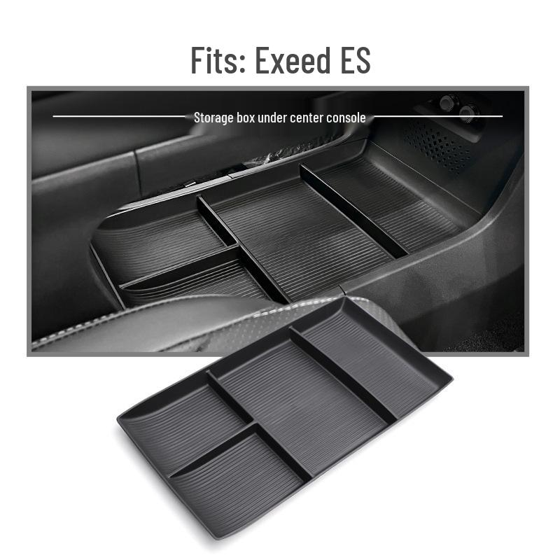 

Xingji Yuan ES Center Console Lower Storage Shelf for Car Interior Organization and Decoration Accessories