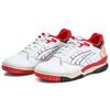 Asics Gel-Spotlyte LOW Anti-Slip And Wear-Resistant Lightweight Low-Top Vintage Basketball Shoes Unisex White Red