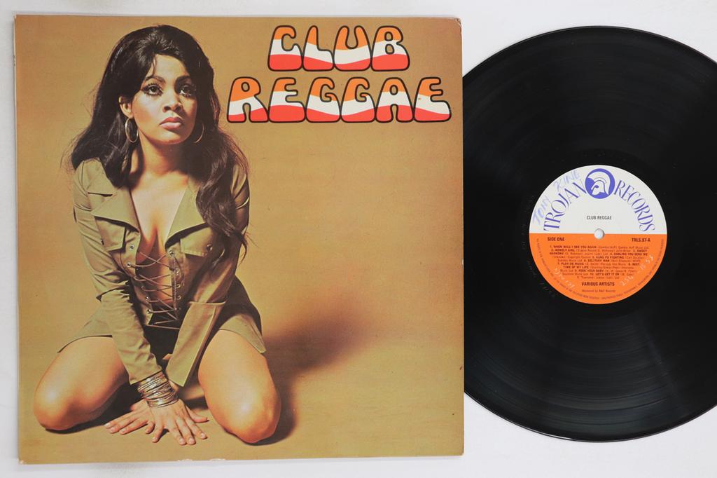 LP Record VARIOUS - Club Reggae TRLS97 Trojan Records 1974 UK Reggae, Ska & Dub Used