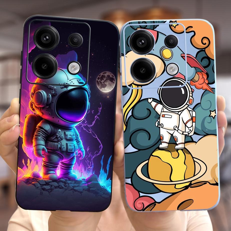 For Xiaomi Poco X6 Pro 5G Case Cute Fashion Cartoon Cover Soft TPU Phone Cases For Xiaomi Poco X6 PocoX6 Pro X6Pro Fundas Bumper