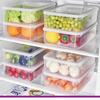 6 Pcs X 3,5 Lt Storage Container Set Transparent