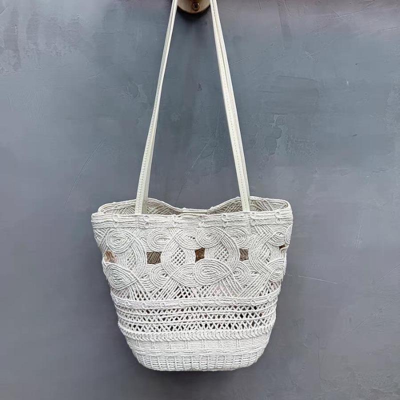 Spring and Summer New Hand-woven Hollow Out Simple Minimalist Niche Design Light Luxury High-end Shoulder Bag