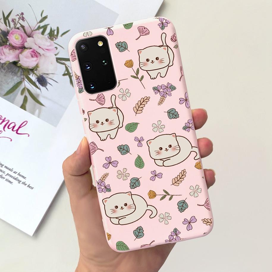 For Samsung Galaxy S20 Plus Case SM-G985F Silicone Cover Cute Astronaut Cartoon Soft Funda For Samsung S20 S20+ 5G SM-G986F Capa